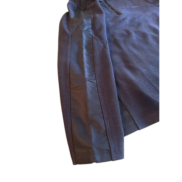 Calvin Klein Mens 1/4 zip Cotton Knit Athletic Wear Performance Pullover XL Navy - Picture 4 of 10